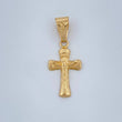 Dije Cruz Cristo 0.6gr / 2.5cm / Oro Amarillo 18K +