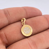 Dije BV 1.75gr / 2cm-Oro Amarillo 18K +