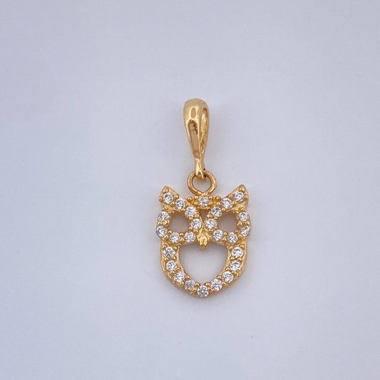 Dije Buho 0.7gr / 1.8cm-Oro Amarillo 18K %