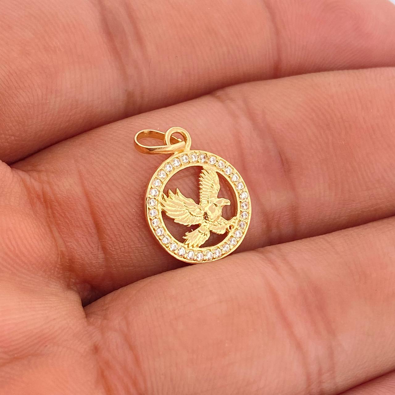 Dije Aguila 1.4gr / 2cm-Oro Amarillo 18K +