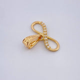 Dije Inifinto 0.45gr / 1cm-Oro Amarillo 18K %