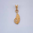 Dije Ala 0.45gr / 1.9cm-Oro Amarillo 18K %