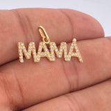Dije Mamá 2.3gr / 1.6cm-Oro Amarillo 18K +