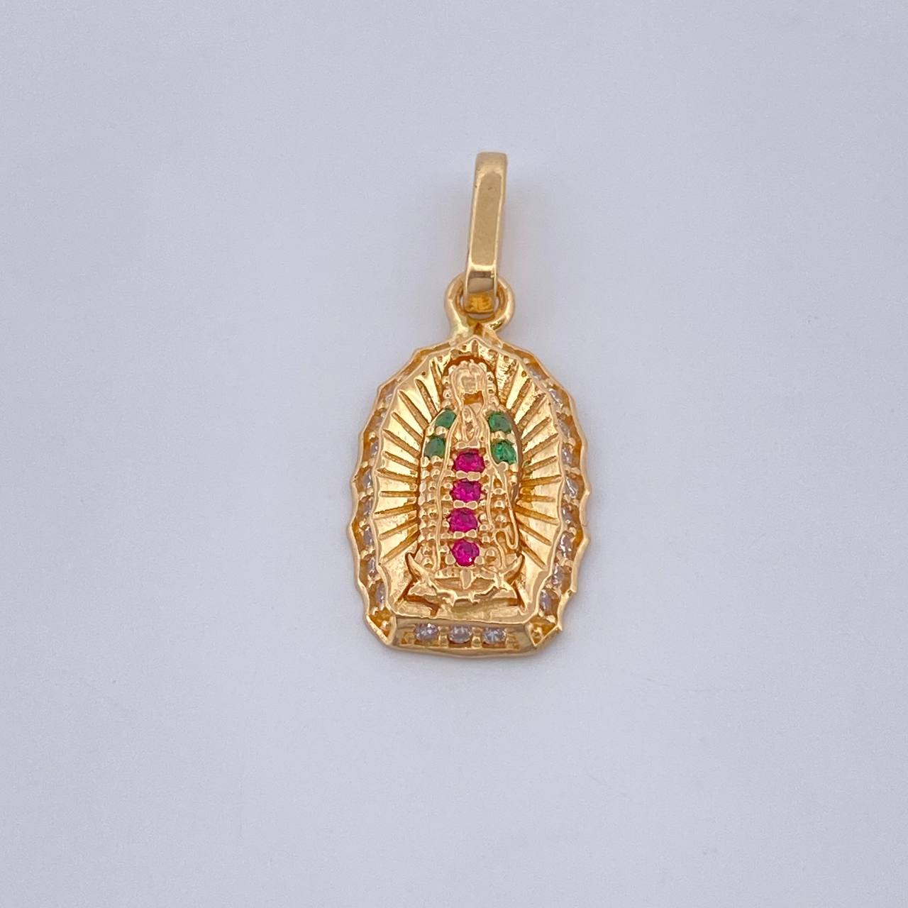 Dije Virgen De Guadalupe 1.25gr / 2cm-Oro Amarillo 18K +