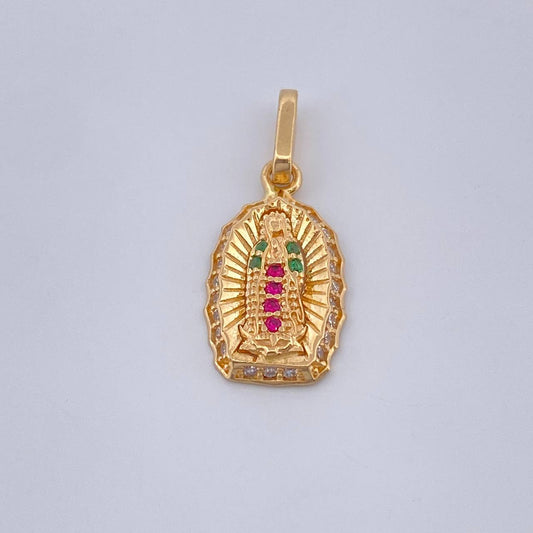 Dije Virgen De Guadalupe 1.25gr / 2cm-Oro Amarillo 18K +