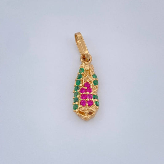 Dije Virgen De Guadalupe 1.2gr / 2cm-Oro Amarillo 18K +