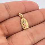 Dije Virgen De Guadalupe 1.2gr / 2.1cm-Oro Amarillo 18K +