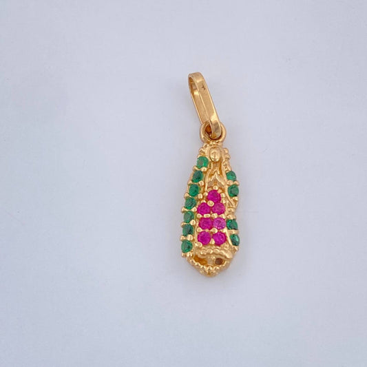 Dije Virgen De Guadalupe 1.05gr / 2cm-Oro Amarillo 18K +