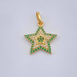 Dije Estrella 1.25gr / 2cm-Oro Amarillo 18K %