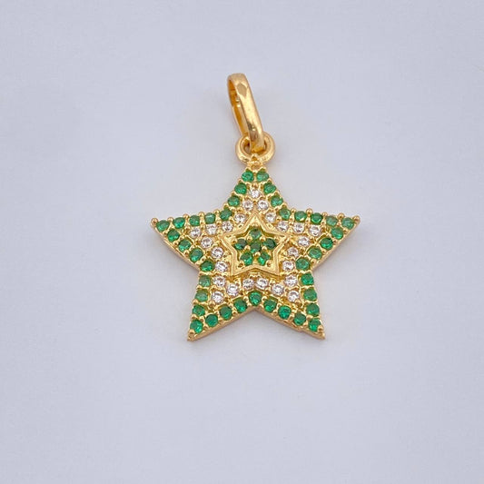 Dije Estrella 1.25gr / 2cm-Oro Amarillo 18K %
