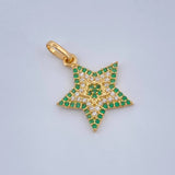 Dije Estrella 1.25gr / 2cm-Oro Amarillo 18K %