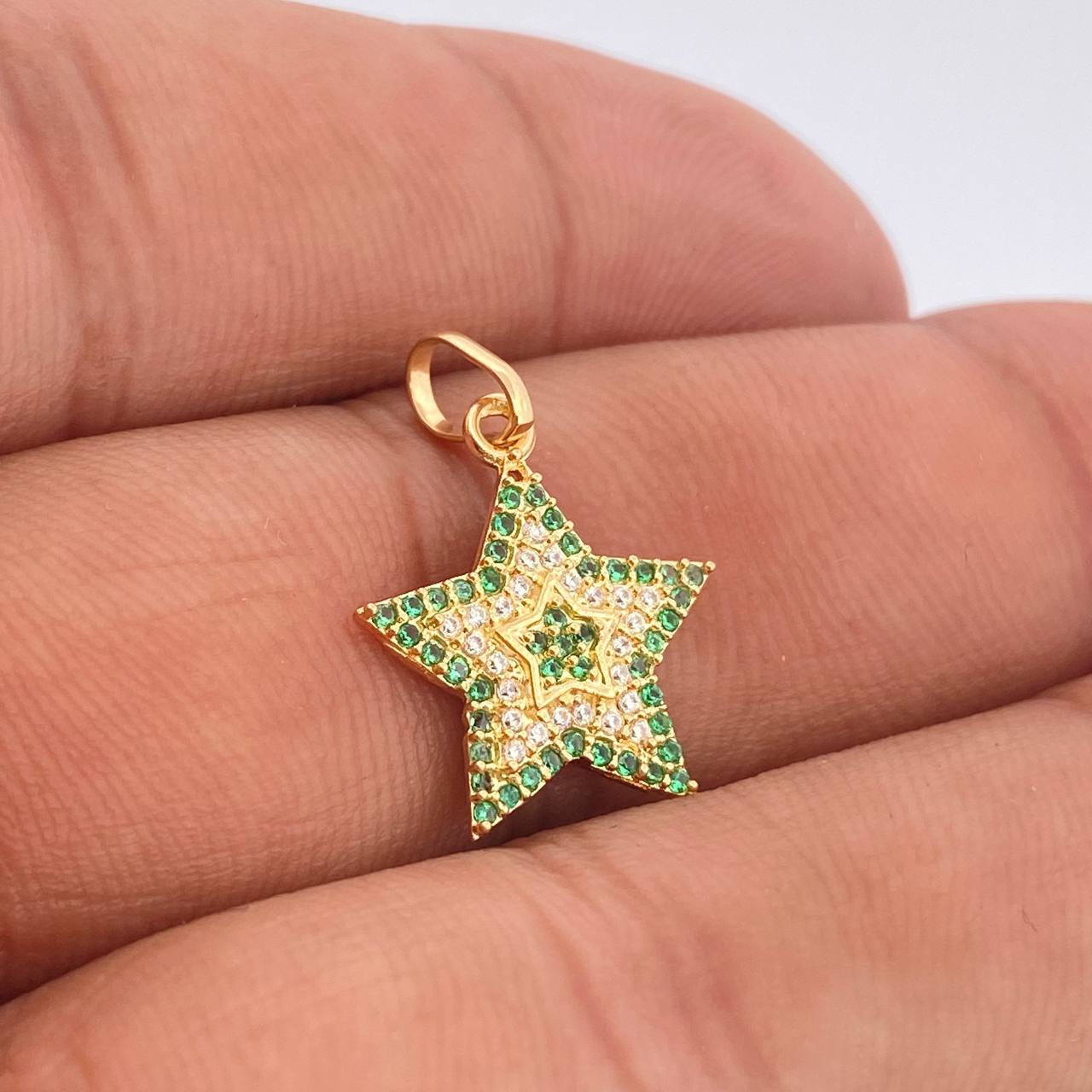 Dije Estrella 1.25gr / 2cm-Oro Amarillo 18K %