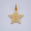 Dije Estrella 1.2gr / 2cm-Oro Amarillo 18K +