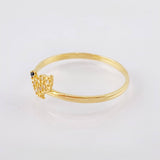 Anillo Paloma 1.25gr / T8 / Oro Amarillo 18K *