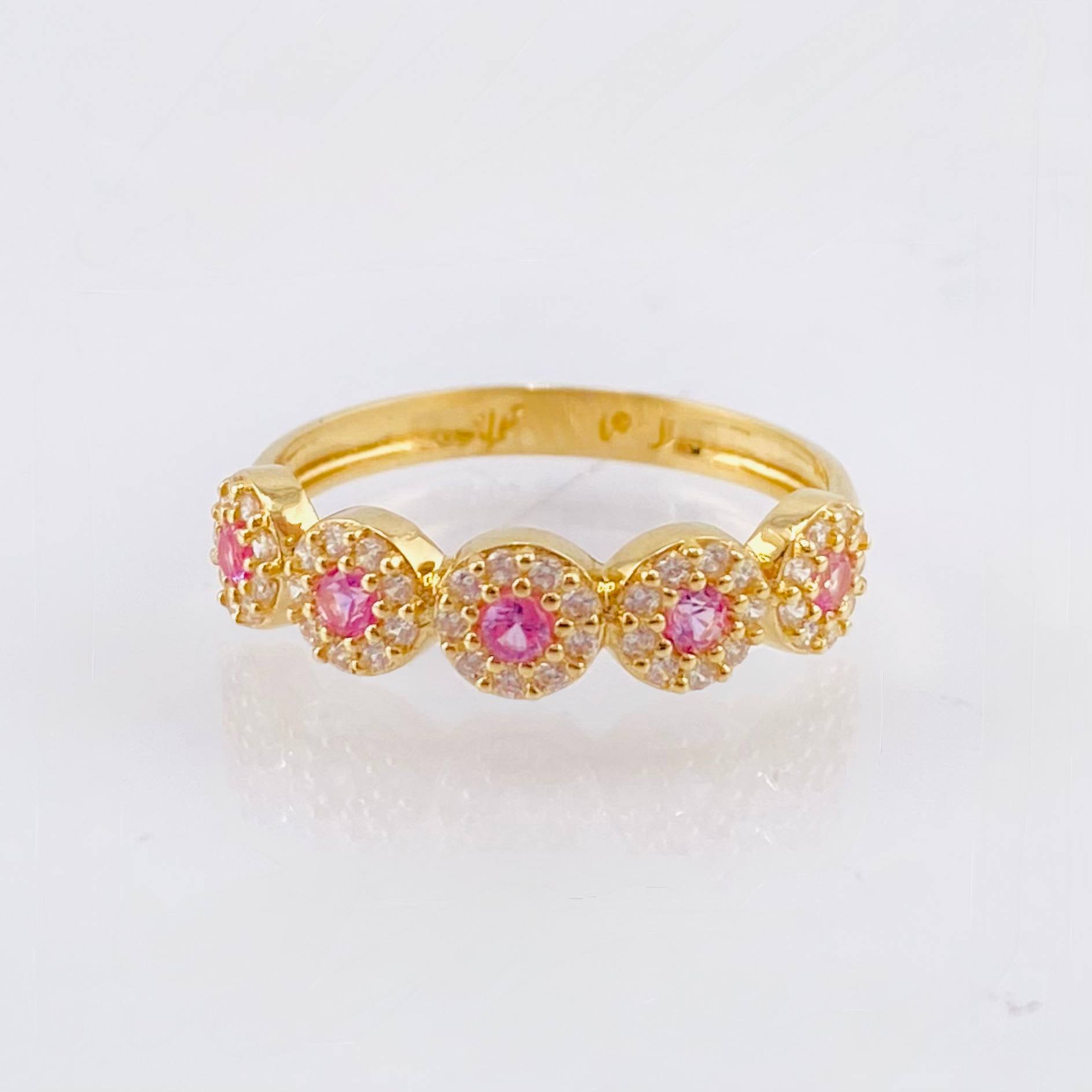 Anillo Chumbela Tupido 2gr / T6 1/4 / Oro Amarillo 18K *