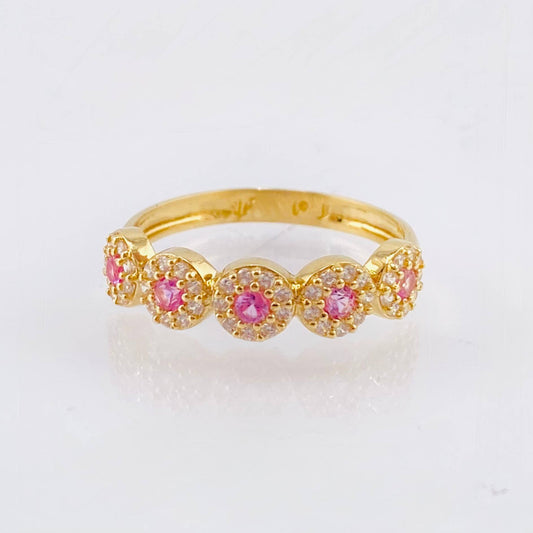 Anillo Chumbela Tupido 2gr / T6 1/4 / Oro Amarillo 18K *