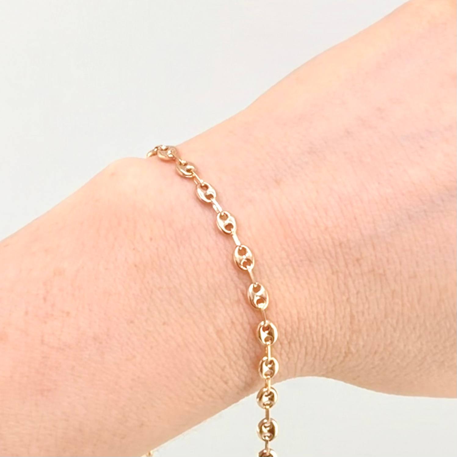 Pulso GC 2.75gr / 19.5cm / 4.2mm Oro Amarillo 18K *