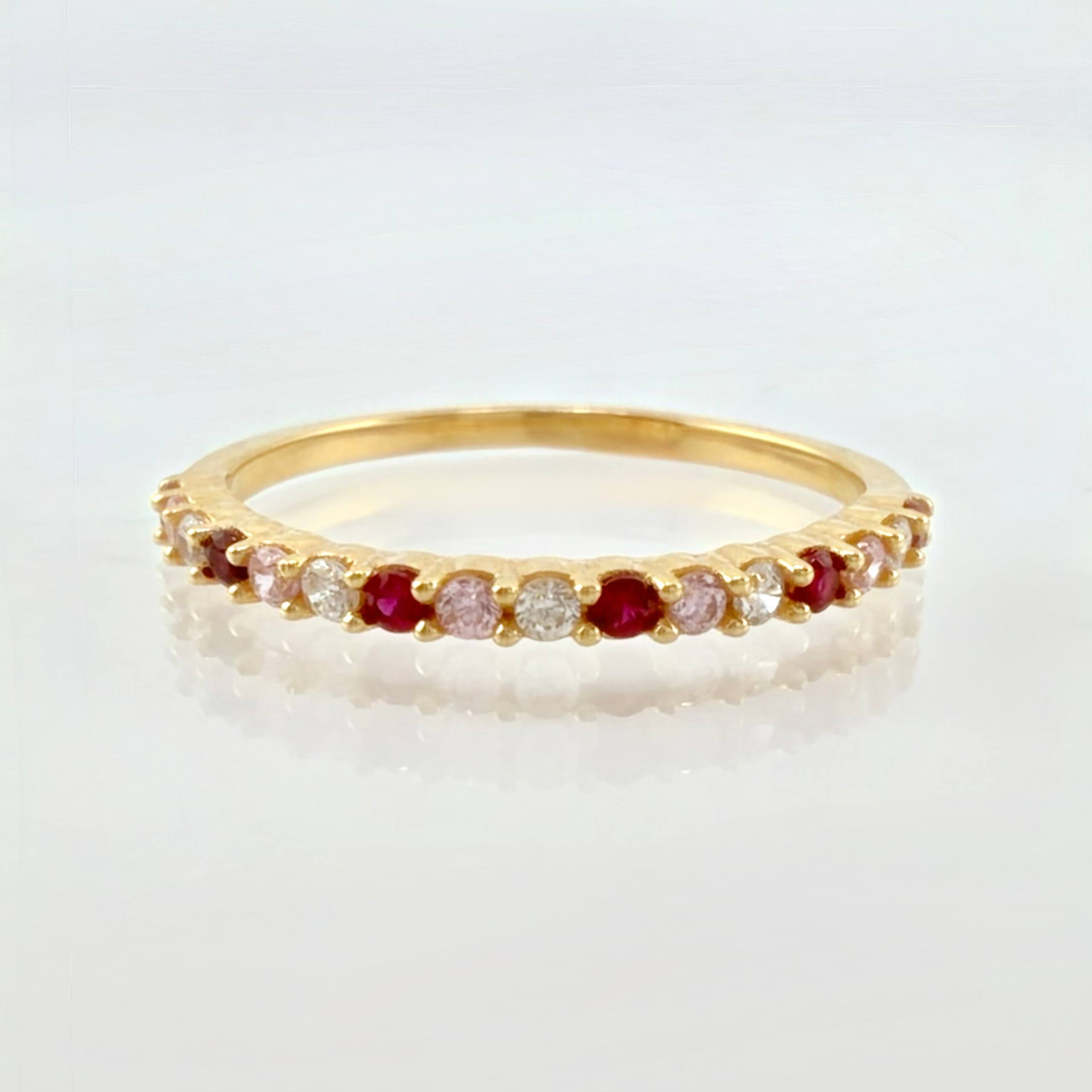 Anillo Churumbela 1.5gr / T6 1/2 / Oro Amarillo 18K *