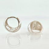 Candongas Dali 4.85gr / 1.2cm / Oro Blanco 18K ©