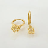 Candongas Oso TS Colgante 1.5gr / 1.9cm / Oro Amarillo 18K ©