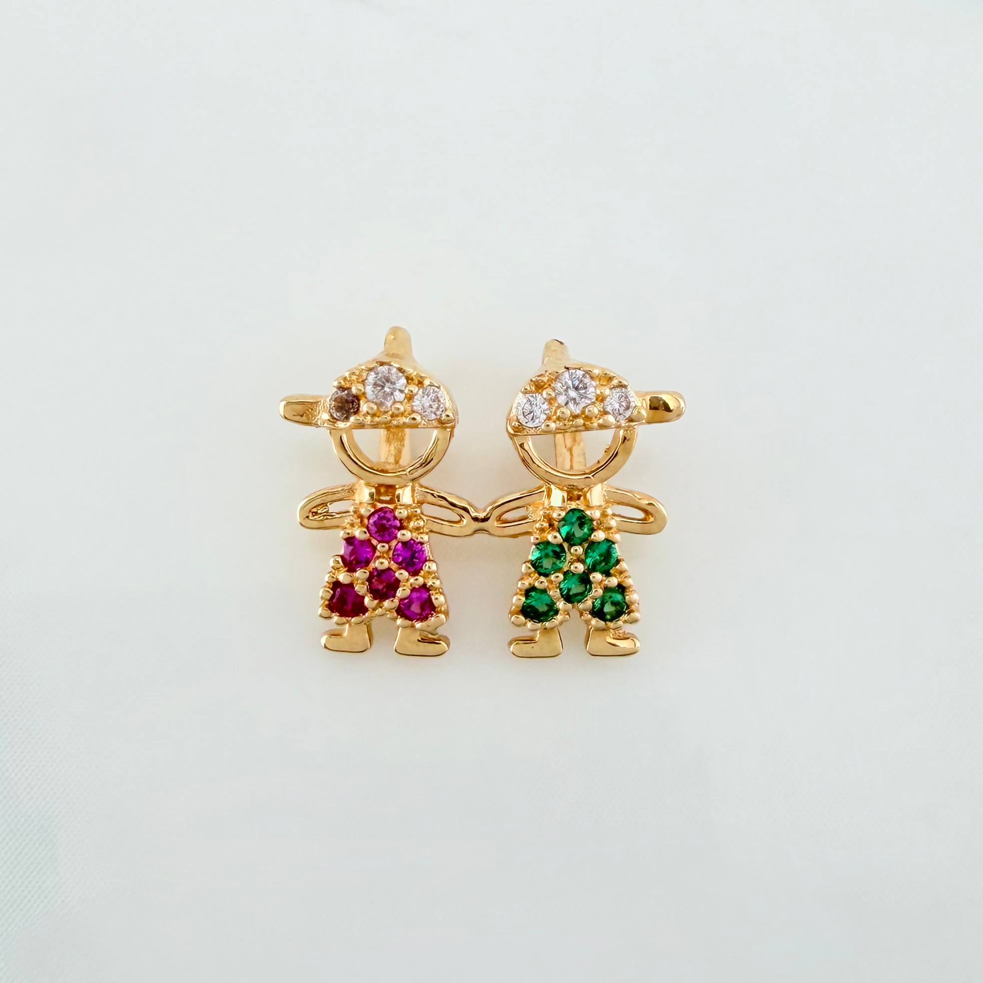Dije Silueta Niños 0.9 g / 1 cm Oro Amarillo 18K