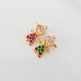 Dije Silueta Niños 0.9 g / 1 cm Oro Amarillo 18K