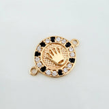 Herraje Corona 1.35 g / 1.8 cm Oro Amarillo 18K