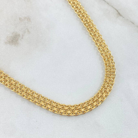 Cadena China 10.55gr / 50cm / +1 Oro 18K ©