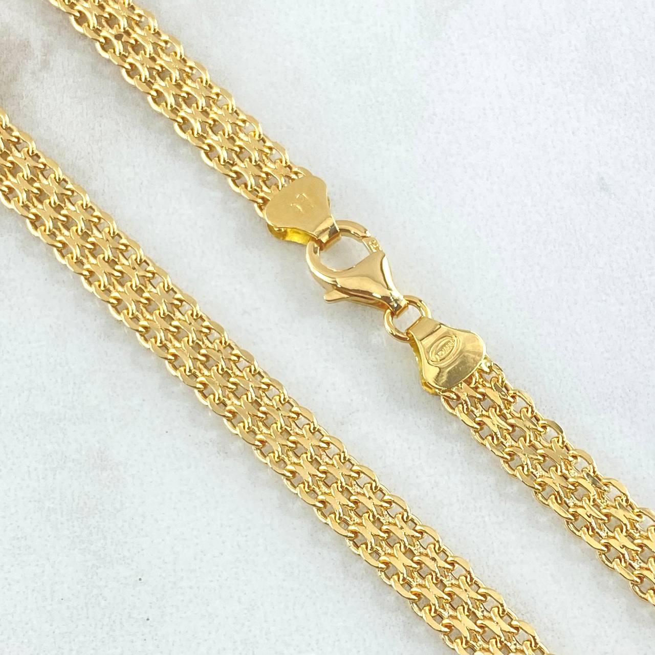 Cadena China 10.55gr / 50cm / +1 Oro 18K ©