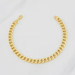 Pulso Cubano 3.5g / 18cm / 5.8mm Oro Amarillo 18K