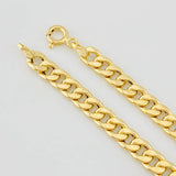 Pulso Cubano 2.3g / 19cm / 5.2mm Oro Amarillo 18K