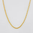Cadena Lazo 0.95g / 50cm / 1.1mm Oro Amarillo 18K