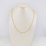 Cadena Lazo 0.95g / 50cm / 1.1mm Oro Amarillo 18K