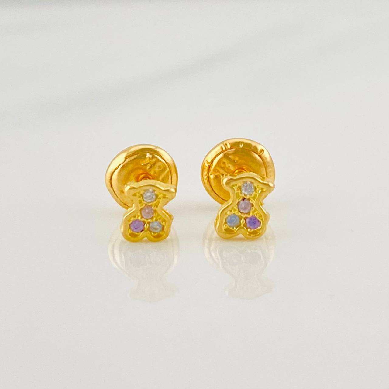 Topos Oso Ts 0.7g / 4.7mm Oro Amarillo 18K