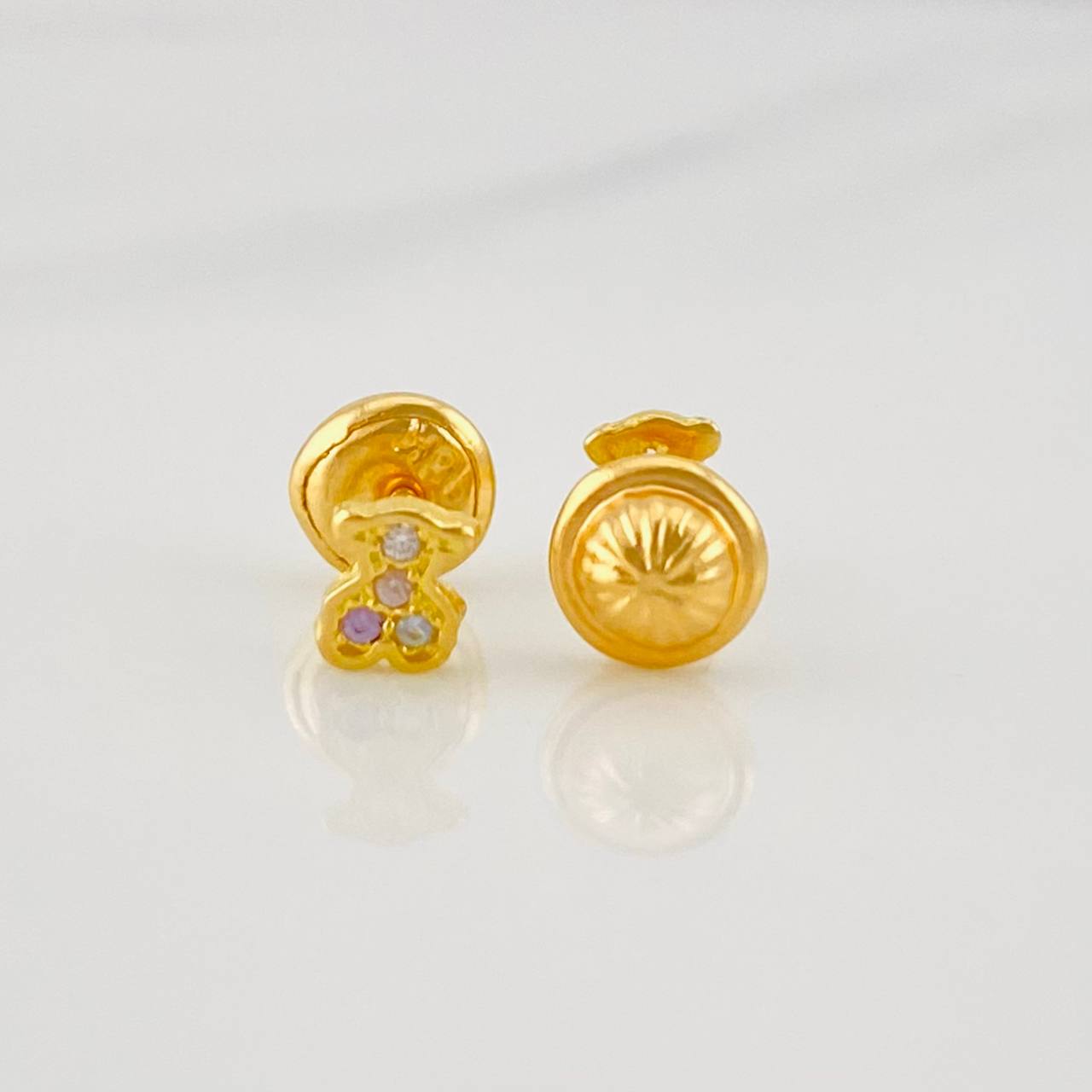 Topos Oso Ts 0.7g / 4.7mm Oro Amarillo 18K