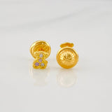Topos Oso Ts 0.7g / 4.7mm Oro Amarillo 18K