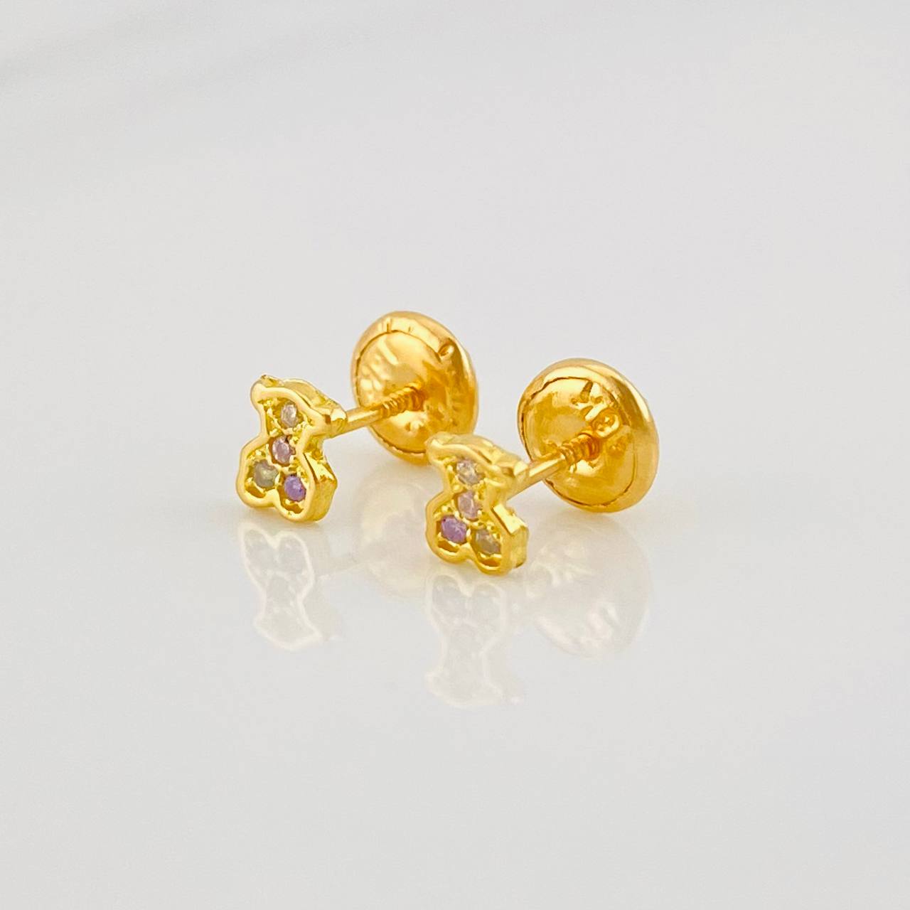 Topos Oso Ts 0.7g / 4.7mm Oro Amarillo 18K