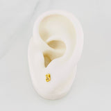 Topos Oso Ts 0.7g / 4.7mm Oro Amarillo 18K