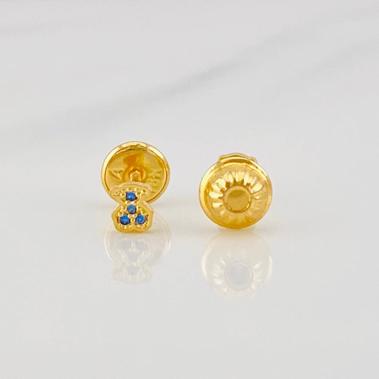 Topos Oso Ts 0.55g / 4mm Oro Amarillo 18K