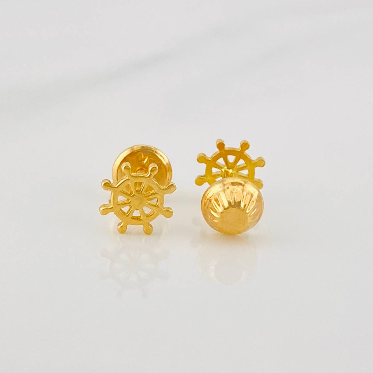 Topos Timón 0.75g / 6.3mm Oro Amarillo 18K