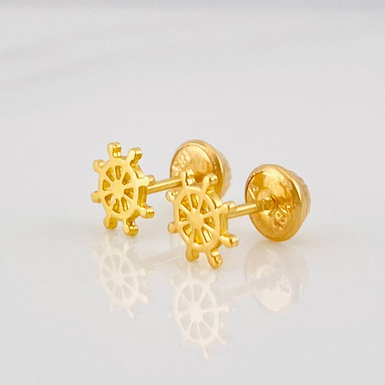 Topos Timón 0.75g / 6.3mm Oro Amarillo 18K