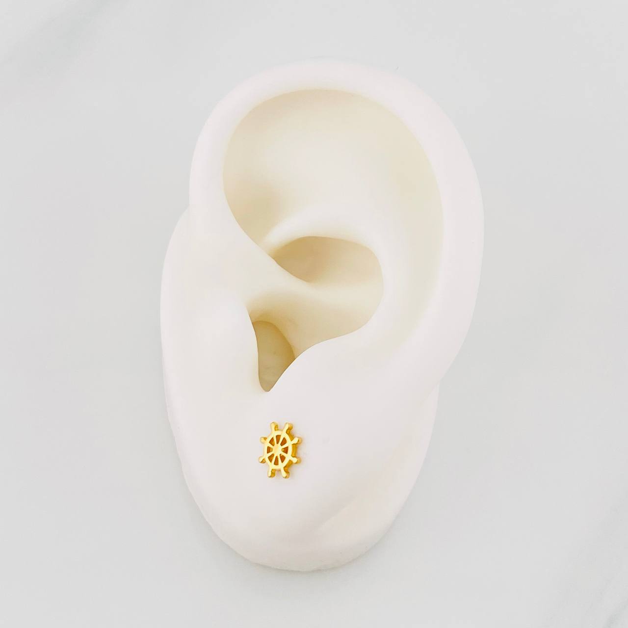 Topos Timón 0.75g / 6.3mm Oro Amarillo 18K
