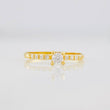 Anillo Solitario Churumbela 1.2g / T6 3/4 Oro Amarillo 18K