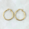 Candongas Jass 2.15gr / 3cm / Lisas Oro Amarillo 18K