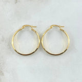 Candongas Nati 1.85gr / 3cm / Oro Amarillo 18K