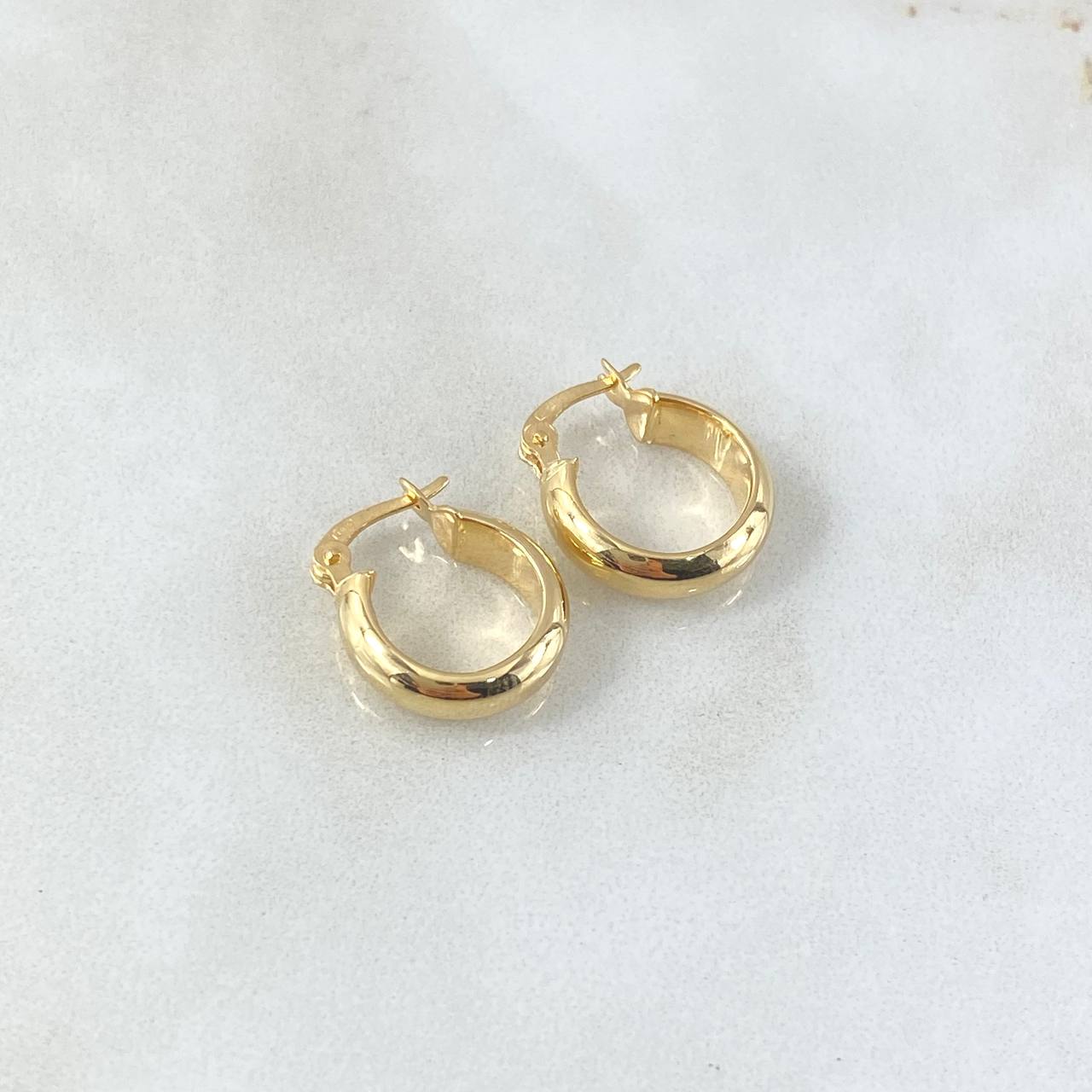 Candongas Nati 1gr / 1.2cm / Oro 18K