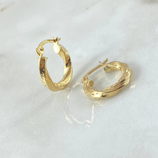 Candongas Mai 1.15gr / 1.5cm / Oro Amarillo 18K