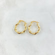 Candongas Amber 1.05gr / 1.5cm / Lisas Oro Amarillo 18K