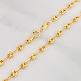 Cadena GC 5.45g / 50cm / 3.29mm Oro Amarillo 18K