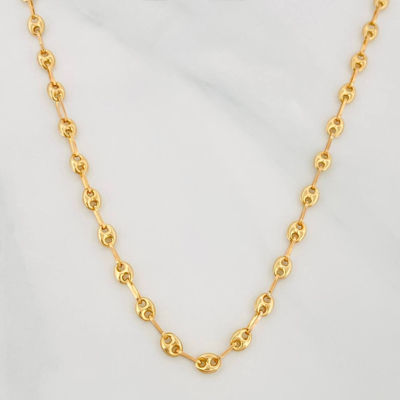 Cadena GC 4.5g / 50cm / 2.97mm Oro Amarillo 18K